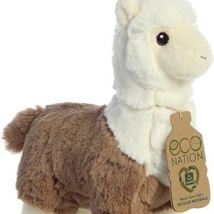 Tone Alpaca Stuffed Animal- 3.5" x 7.5" x 9.5" in  NEW